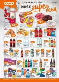 Terno leták týden 43 Strana 17: BOHEMIA CHIPS, STICKS €34,90, COCA-COLA, FANTA, SPRITE vybrané druhy €36,90