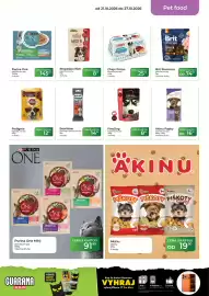 Tamda Foods leták týden 43 Strana 47: BowWow proteinové tyčinky pro psy €14,50, FinDog kapsičky pro psy €8,50