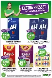 Kiwi kundeavis uke 43 Side 11: ALI FILTERMALT/KOKMALT €34,90, SØRLANDSIS €49,90