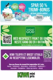 Kiwi kundeavis uke 43 Side 25: SPAR 50 % TRUMF-BONUS på hver eneste pakke!