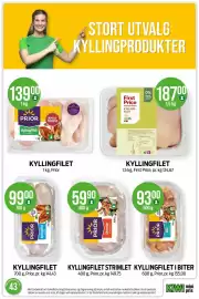 Kiwi kundeavis uke 43 Side 4: KYLLINGFILET STRIMLET €59,90, KYLLINGFILET I BITER €93,00