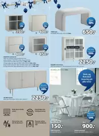JYSK kundeavis Side 6: NORDBY vitrineskap €2.250,00, GEDSTED modulereol