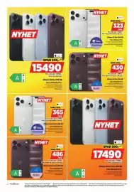 POWER kundeavis uke 43 Side 12: IPhone 18 Pro 256 GB €15.490,00, IPhone 18 Pro Max 256 GB €365,00