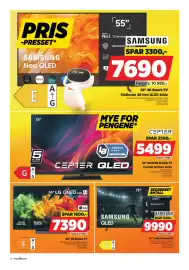 POWER kundeavis uke 43 Side 16: Cepter QLED €5.499,00, Samsung 55" 4K Smart-TV €7.690,00