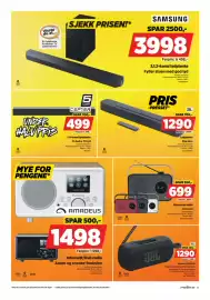 POWER kundeavis uke 43 Side 19: 3.1.2-kanal lydplanke €3.998,00, 2.0-kanal lydplanke €499,00
