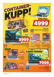 POWER kundeavis uke 43 Side 2: Acer Aspire Go 15 €7.999,00, Lenovo Yoga 7 2-in-1 €11.999,00