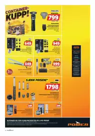 POWER kundeavis uke 43 Side 22: Elektrisk tannbørste €249,00, Skjeggtrimmer €649,00