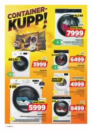 POWER kundeavis uke 43 Side 6: Electrolux Tørketrommel €5.999,00, Grundig tørketrommel €4.999,00