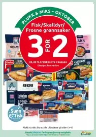 Joker kundeavis uke 43 Side 14: Fisk/Skalldyr/Frosne grønnsaker