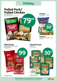 Joker kundeavis uke 43 Side 6: Gilde Burger Cheese/Original €99,00, Fjordland grøt