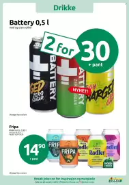 Joker kundeavis uke 43 Side 8: Battery 0,5 l €30,00, Fripa €14,90
