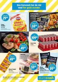 Eurocash kundeavis uke 43 Side 1: Olw cheez doodles €29,85, Guldfågeln skivad kyckling €89,85