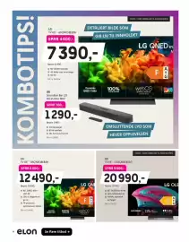 ELON kundeavis Side 12: LG TV 85" - 85QNED8EB3A €12.490,00, LG TV 65" - OLED65C65LA €20.990,00