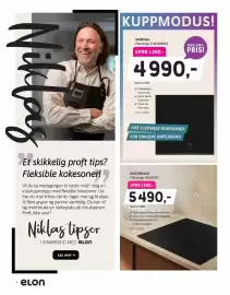 ELON kundeavis Side 2: Siemens Platetopp EH631BEB6E €4.990,00, Electrolux Platetopp HOI624TC €5.490,00