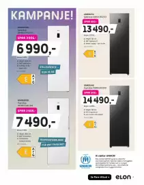 ELON kundeavis Side 5: Samsung Kjøleskap RR80H39CEFEF €13.490,00, Whirlpool kjøleskap WHMLF 6442 W4 €6.990,00
