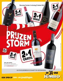 Jumbo folder week 43 Pagina 20: Alle rode wijnen €21,98