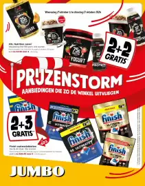 Jumbo folder week 43 Pagina 1: Finish vaatwastabletten €50,48