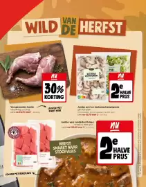 Jumbo folder week 43 Pagina 13: Jumbo prei en kastanje champignons €2,75, Jumbo vers rundsstoofvlees €28,49
