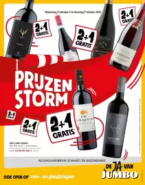 Jumbo folder week 43 Pagina 20: Alle rode wijnen €21,98