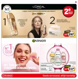 Kruidvat folder Pagina 11: Micellair reinigingswater €11,00, L'Oréal Paris Age Perfect €29,99