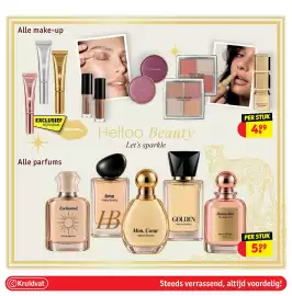 Kruidvat folder Pagina 12: Alle make-up €4,99, Alle parfums €5,99