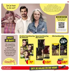 Kruidvat folder Pagina 15: Syoss haarkleuring Oleo Intense €13,59, Olia haarkleuring €18,00