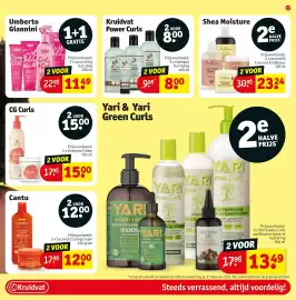 Kruidvat folder Pagina 21: Kruidvat Power Curls €8,00, Umberto Giannini Curl Jelly Wash €11,49