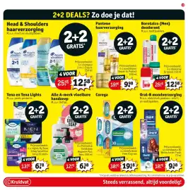 Kruidvat folder Pagina 23: Head & Shoulders haarverzorging €12,58, Corega kleefcrème €19,18