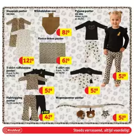 Kruidvat folder Pagina 48: Flairlegging panter €4,99, T-shirt ruffelmouw panter €5,99