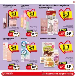 Kruidvat folder Pagina 5: Gerlinéa drink Koffie Pet €3,19, Pepe Jeans Bodymist voor dames €11,99