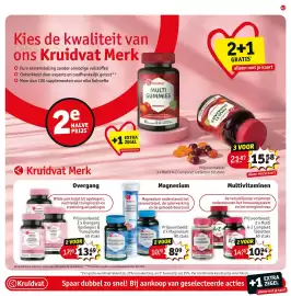 Kruidvat folder Pagina 51: Multi Gummies €15,58, Overgang €13,49