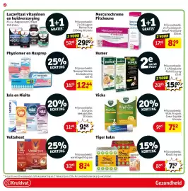 Kruidvat folder Pagina 54: Lucovitaal vitamines en huidverzorging €29,99, Physiomer en Naaprep €12,44