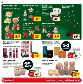 Kruidvat folder Pagina 56: Kersthanger pop €1,49, Traditionele kerstkaarten €3,99