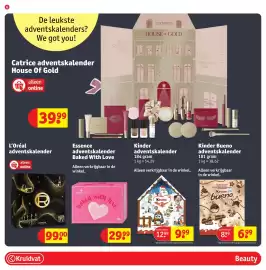 Kruidvat folder Pagina 6: Kinder adventskalender €9,99, Kinder bueno adventskalender €6,99