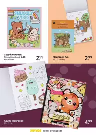 Xenos folder Pagina 14: Kleurboek fun €2,99, Cozy kleurboek €2,99