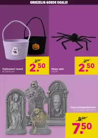 Xenos folder week 43 Pagina 24: Mega spin €2,50, Halloween mand €2,50