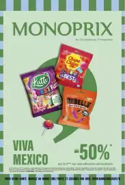 Catalogue Monoprix page 1: MONOPRIX du 20 octobre au 1er novembre COLORE KATURELLEMENT Chupa Chips BATONEN PAPIER THE BESTOF