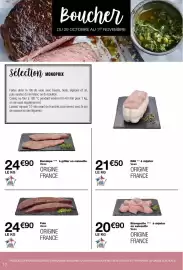 Catalogue Monoprix page 12: Echalote à griller en caissette €24,90, Blanquette à mijoter €20,90
