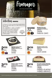 Catalogue Monoprix page 15: Abondance fermier €2,39, ONETIK Pur brebis au piment d'Espelette €2,19