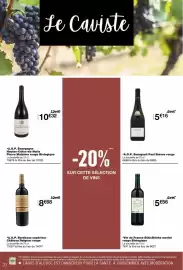 Catalogue Monoprix page 20: Paul Buisse Bourgueil rouge €5,16, Château Reignac rouge €8,68