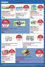 Catalogue Monoprix page 34: Yop Mini yaourt à boire €2,36, Skyr Malo €1,82