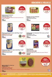 Catalogue Monoprix page 37: Loué Filets de poulet fermier jaune €6,11, Planted Steak €4,01