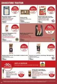 Catalogue Monoprix page 40: Léon Chaillot Saucisse sèche artisanale €4,19, Montagne Noire Saucisson sec supérieur €3,60