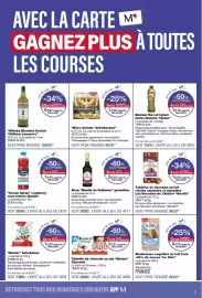 Catalogue Monoprix page 5: Lipton Boisson thé vert glacé €1,76, Moulin de Valdonne Sirop grenadine €2,92