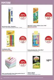 Catalogue Monoprix page 52: Staedtler Set d'écriture Noris €3,01, Pattex Adhésif €10,50