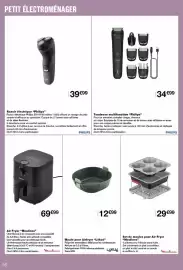 Catalogue Monoprix page 54: Philips Rasoir électrique €39,99, Philips Tondeuse multifonction €34,99