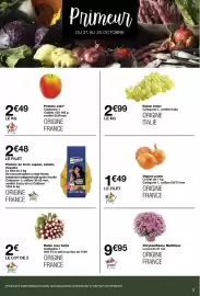 Catalogue Monoprix page 9: Les Idéales Pomme de terre vapeur €2,48, Chrysanthème Multifleur €9,95
