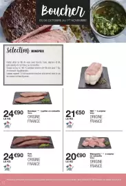 Catalogue Monop' page 12: Escalep Veau €24,90, Blanquette à mijoter €20,90