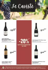Catalogue Monop' page 20: Paul Buisse Bourgueil rouge €5,16, Château Reignac rouge €8,68