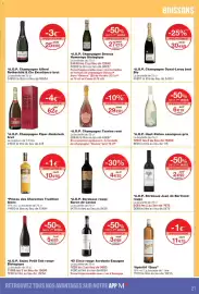 Catalogue Monop' page 21: Devaux Champagne Hommage Biologique €15,00, Duval-Leroy Champagne brut Bio €68,00